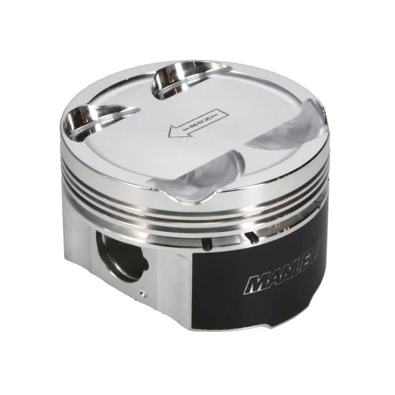 Manley Toyota Supra Turbo (2JZGTE) 87mm +1.0mm Oversized Bore 9:1 Dish Piston Set with Ring - Image 9
