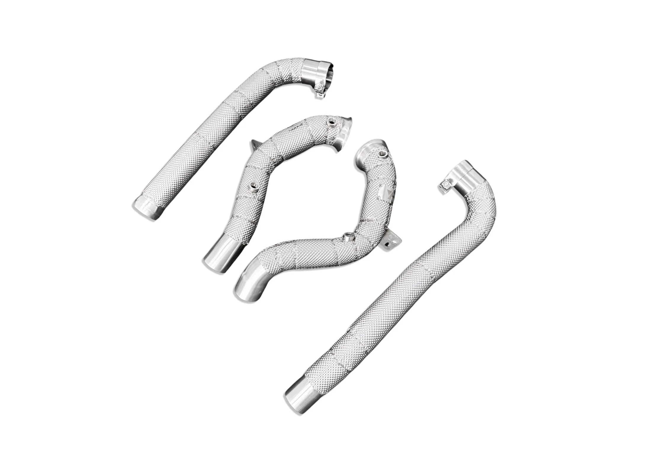 Mercedes AMG GT MaxFlow Heat-Shielded Downpipes - Image 2