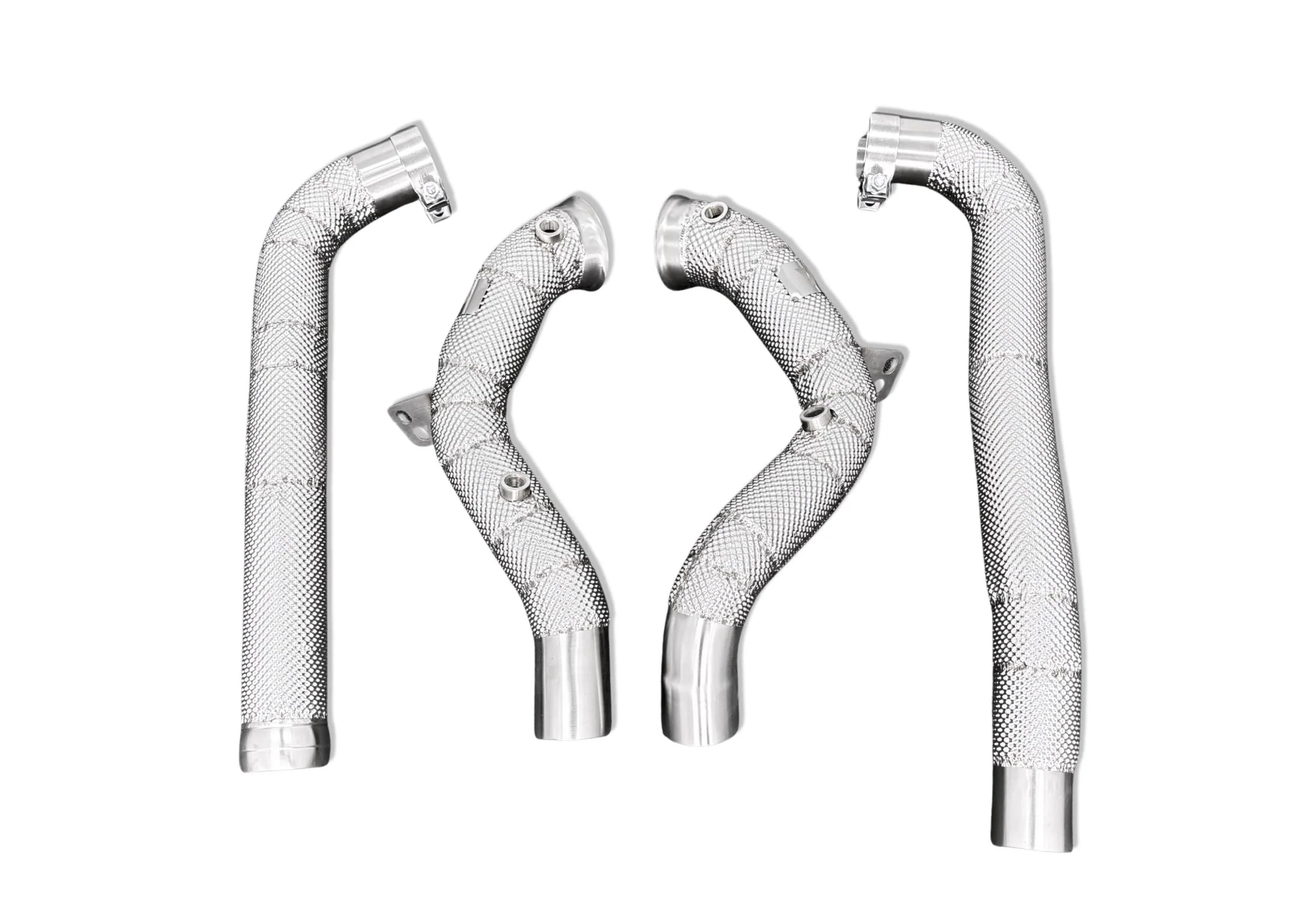 Mercedes AMG GT MaxFlow Heat-Shielded Downpipes - Image 3