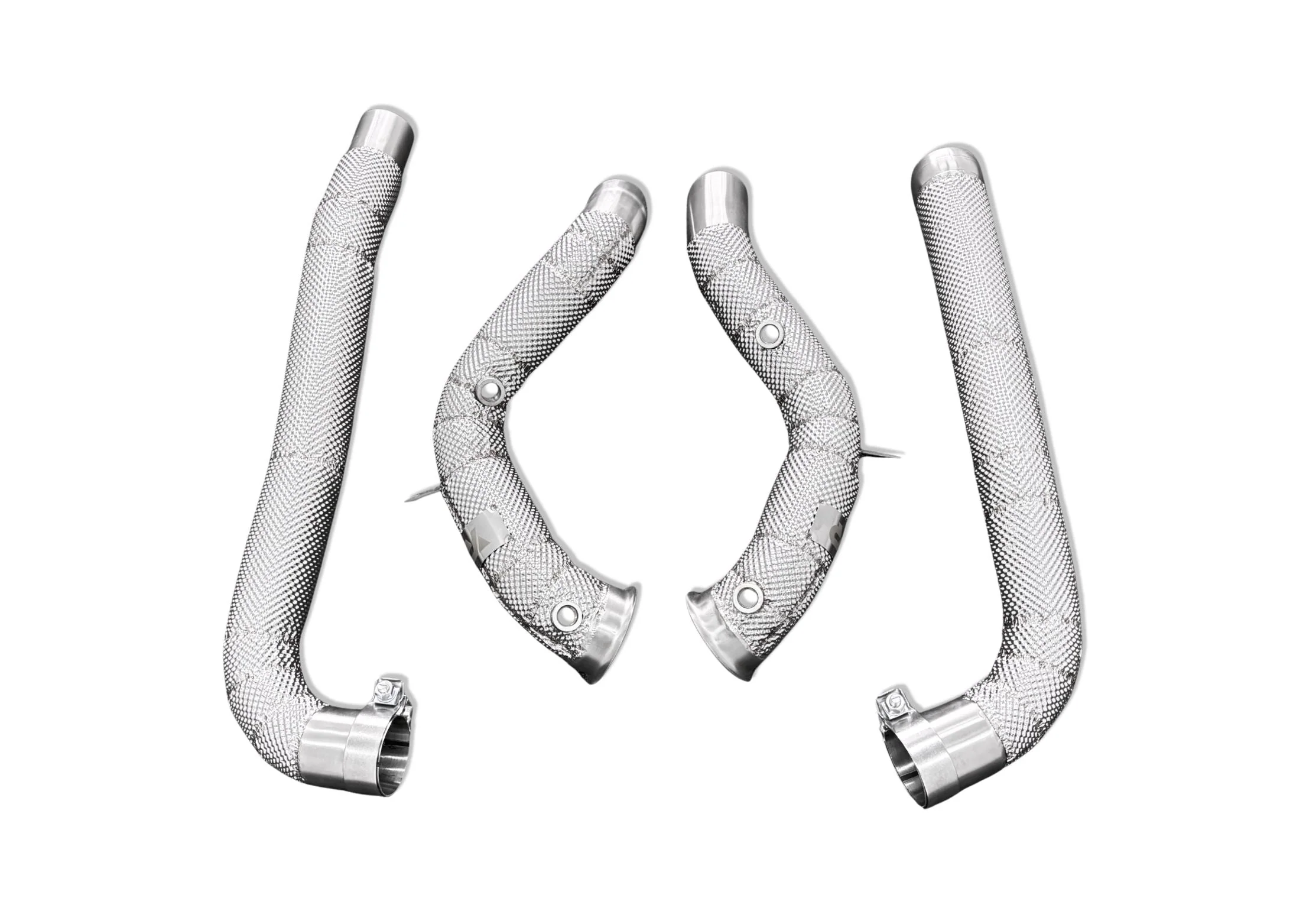 Mercedes AMG GT MaxFlow Heat-Shielded Downpipes - Image 4