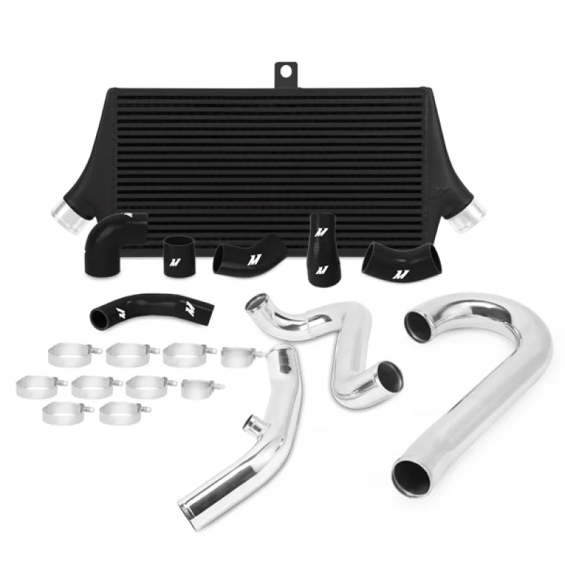 Mishimoto 01-07 Mitsubishi Lancer Evolution 7/8/9 Race Intercooler Kit - Black - Image 2