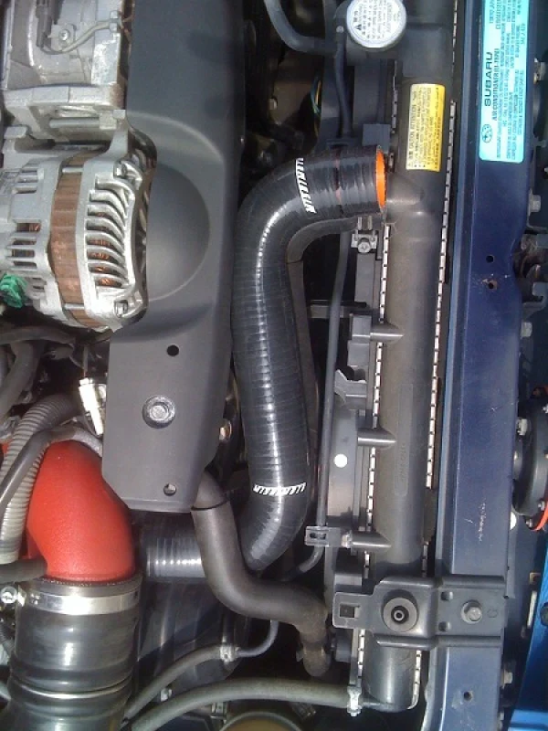 Mishimoto 01-07 Subaru WRX / WRX STI Red Silicone Hose Kit - Image 7