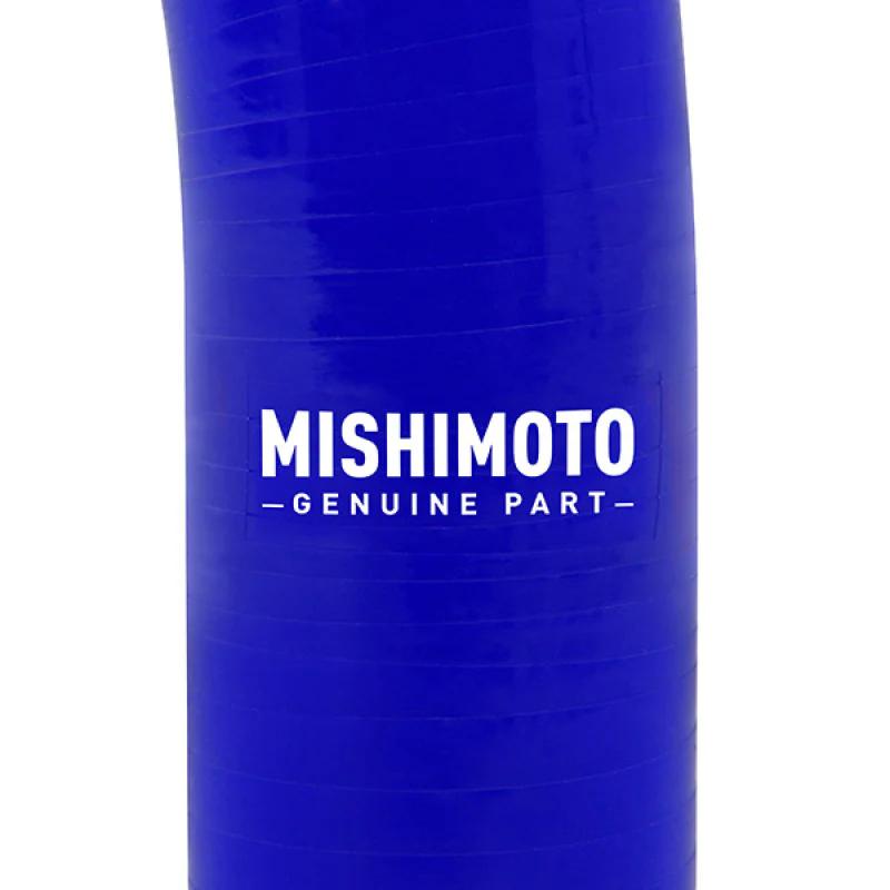 Mishimoto 03-04 Ford F-250/F-350 6.0L Powerstroke Lower Overflow Blue Silicone Hose Kit - Image 4