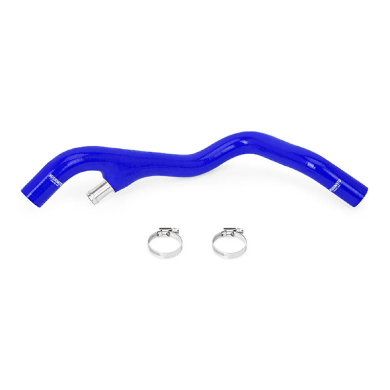 Mishimoto 03-04 Ford F-250/F-350 6.0L Powerstroke Lower Overflow Blue Silicone Hose Kit - Image 8