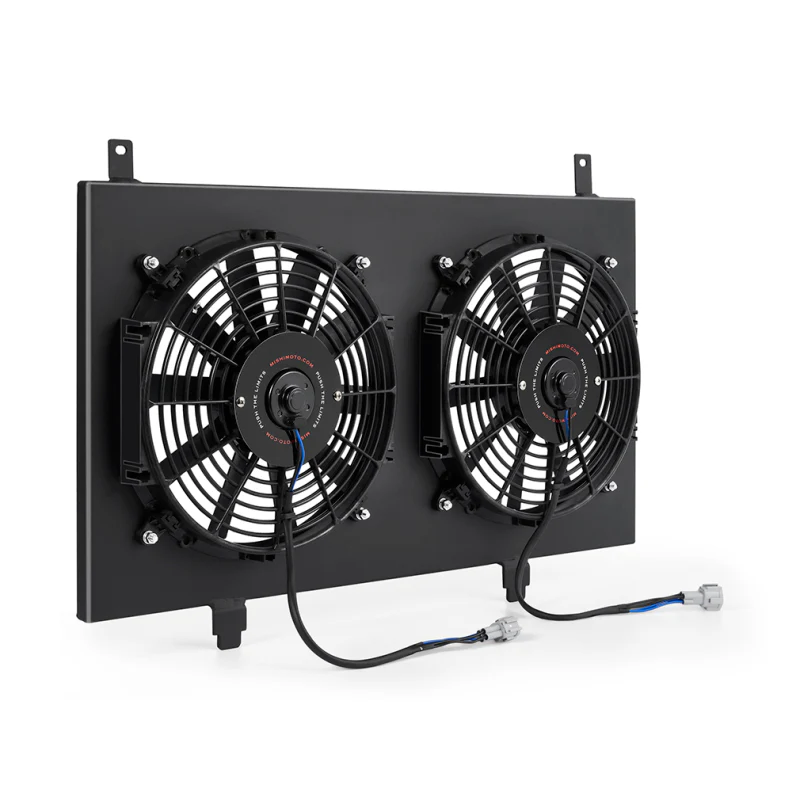 Mishimoto 03-06 Nissan 350Z Aluminum Fan Shroud Black - Image 2