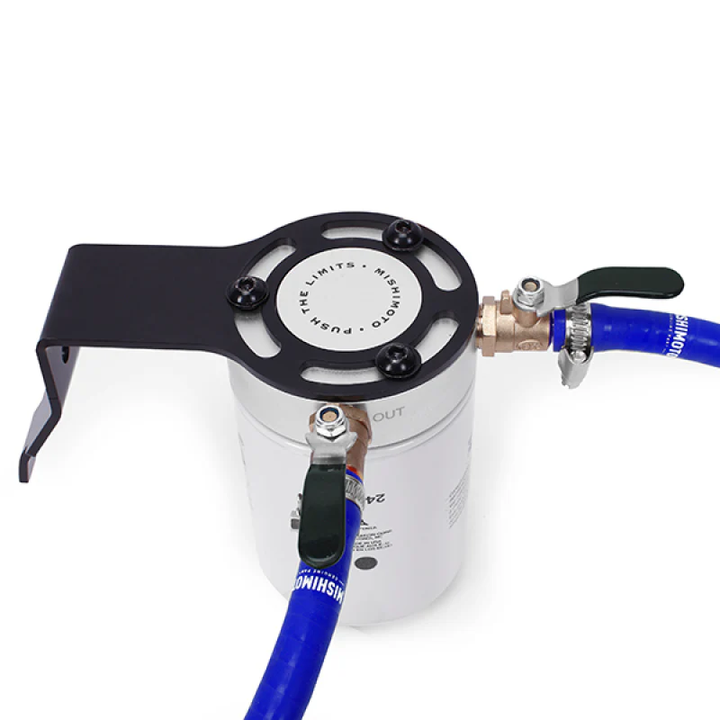 Mishimoto 03-07 Ford 6.0L Powerstroke Coolant Filtration Kit - Blue - Image 4