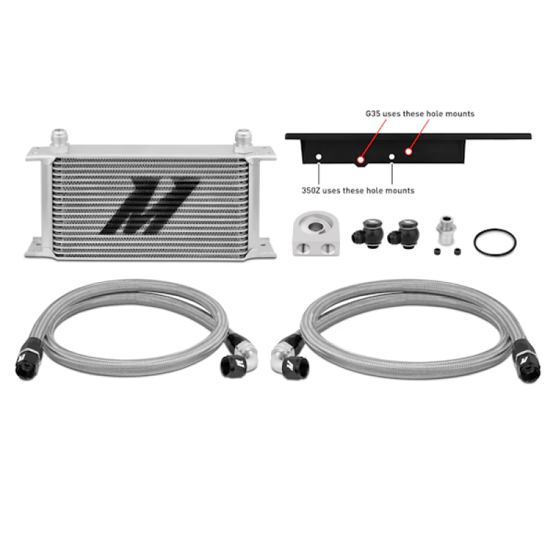 Mishimoto 03-09 Nissan 350Z / 03-07 Infiniti G35 (Coupe Only) Oil Cooler Kit - Image 19