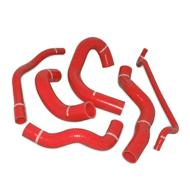 Mishimoto 05-06 Ford Mustang GT V8 / 05-10 GT500 Red Silicone Hose Kit - Image 2