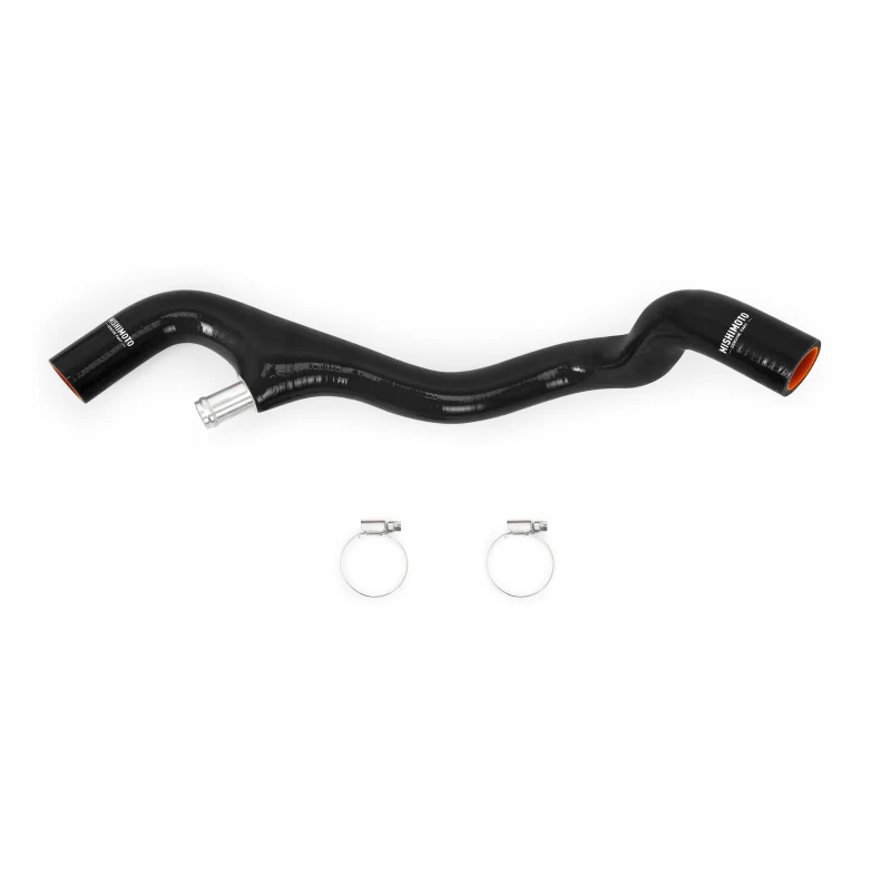 Mishimoto 05-07 Ford F-250/F-350 6.0L Powerstroke Lower Overflow Black Silicone Hose Kit - Image 3