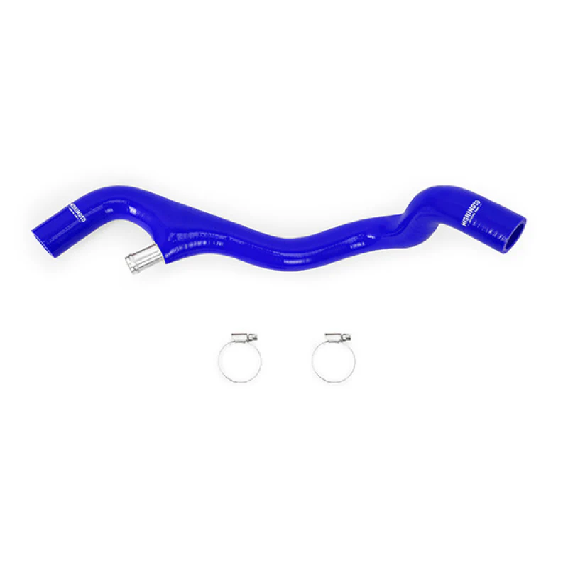 Mishimoto 05-07 Ford F-250/F-350 6.0L Powerstroke Lower Overflow Blue Silicone Hose Kit - Image 3