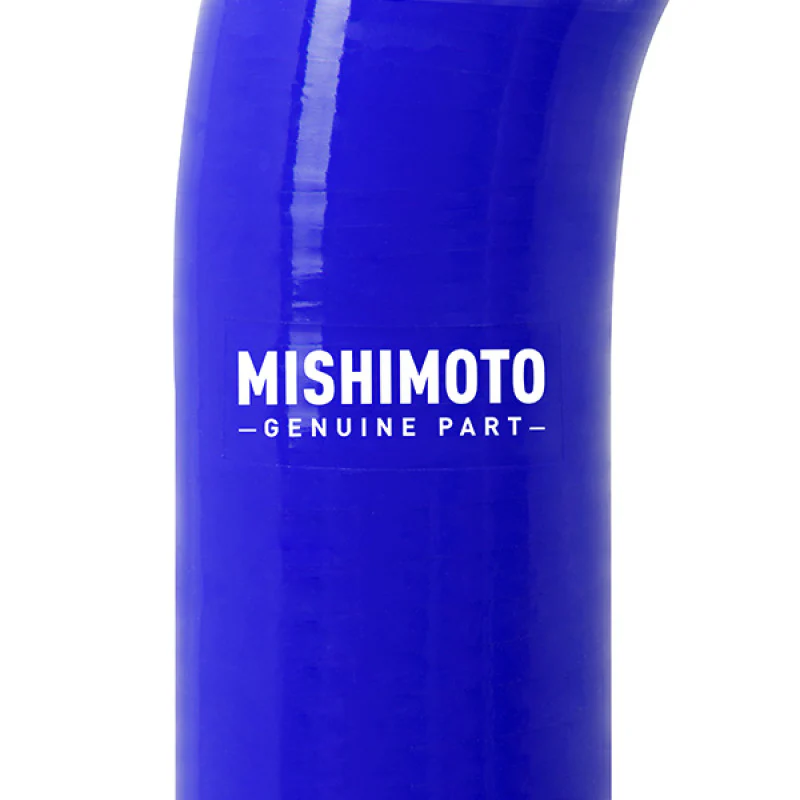 Mishimoto 05-07 Ford F-250/F-350 6.0L Powerstroke Lower Overflow Blue Silicone Hose Kit - Image 8
