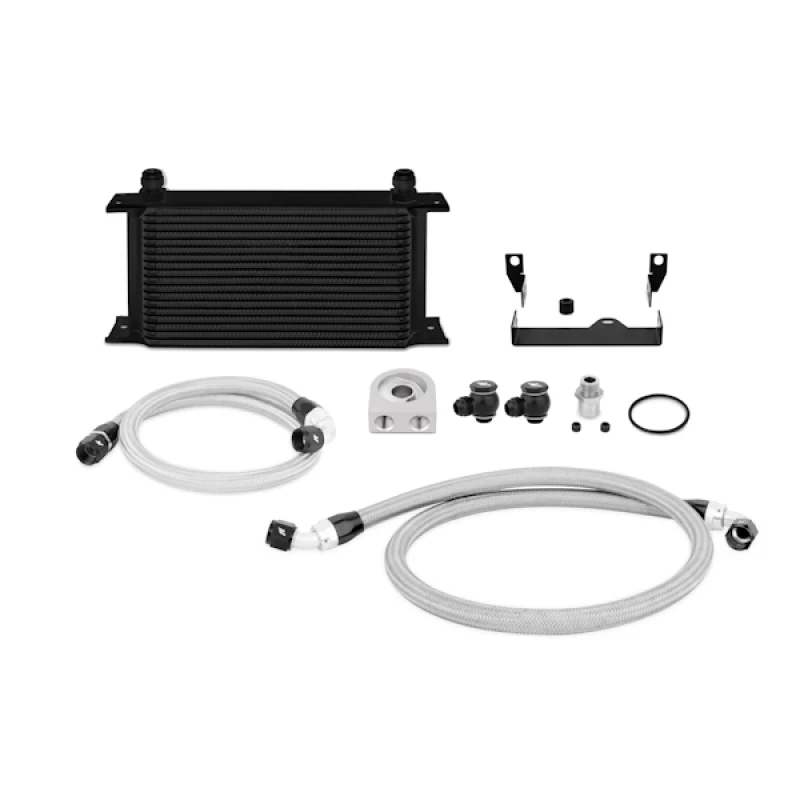 Mishimoto 06-07 Subaru WRX/06-07 WRX STi Oil Cooler Kit - Black - Image 2