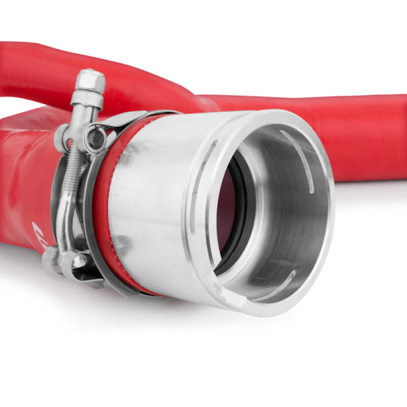 Mishimoto 06-10 Chevy Duramax 6.6L 2500 Red Silicone Hose Kit - Image 9