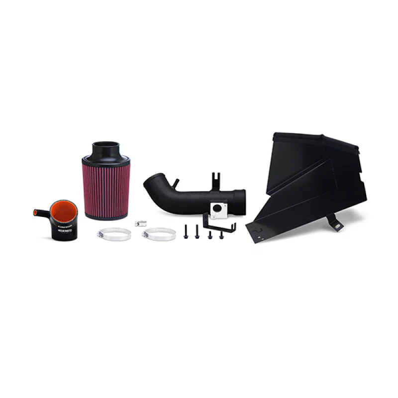 Mishimoto 06-11 Honda Civic Si Performance Air Intake w/ Heat Shield - Wrinkle Black - Image 3