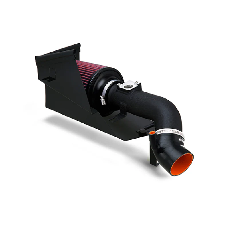 Mishimoto 06-11 Honda Civic Si Performance Air Intake w/ Heat Shield - Wrinkle Black - Image 7