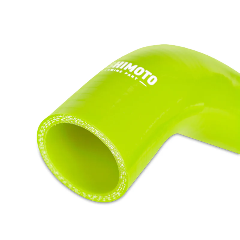 Mishimoto 08-14 Subaru WRX / 08+ STI Silicone Radiator Hose Kit - Neon Yellow - Image 3