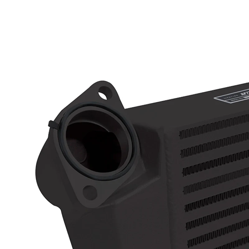 Mishimoto 08-14 Subaru WRX Top-Mount Intercooler Kit - Powder Coated Black & Black Hoses - Image 4