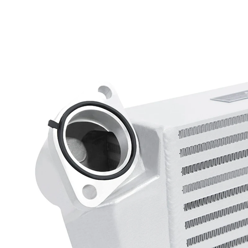 Mishimoto 08-14 Subaru WRX Top-Mount Intercooler Kit - Powder Coated Silver & Black Hoses - Image 3