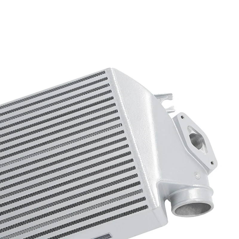 Mishimoto 08-14 Subaru WRX Top-Mount Intercooler Kit - Powder Coated Silver & Red Hoses - Image 9