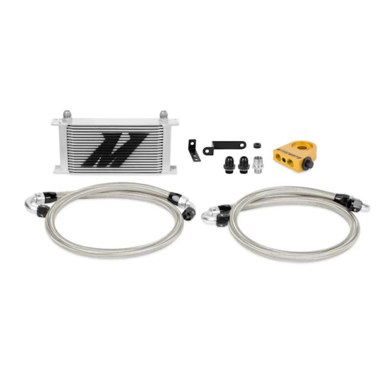 Mishimoto 08-14 WRX/STi Thermostatic Oil Cooler Kit - Silver - Image 2