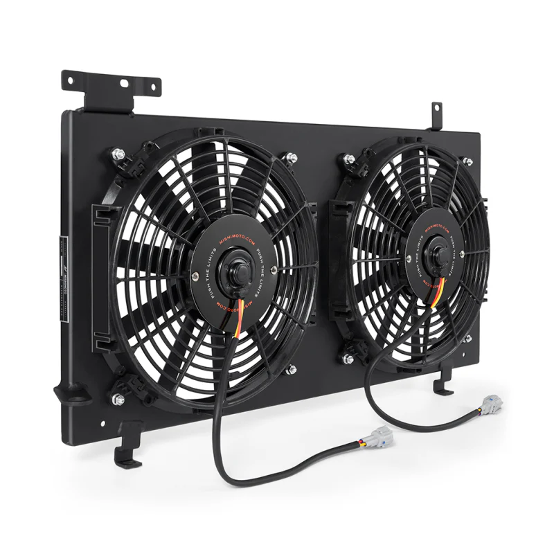 Mishimoto 08+ Subaru WRX/STI PNP Aluminum Fan Shroud Black - Image 3