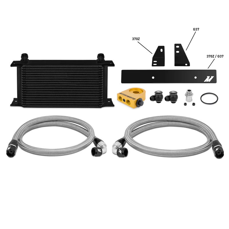 Mishimoto 09-12 Nissan 370Z / 08-12 Infiniti G37 (Coupe Only) Thermostatic Oil Cooler Kit - Image 3