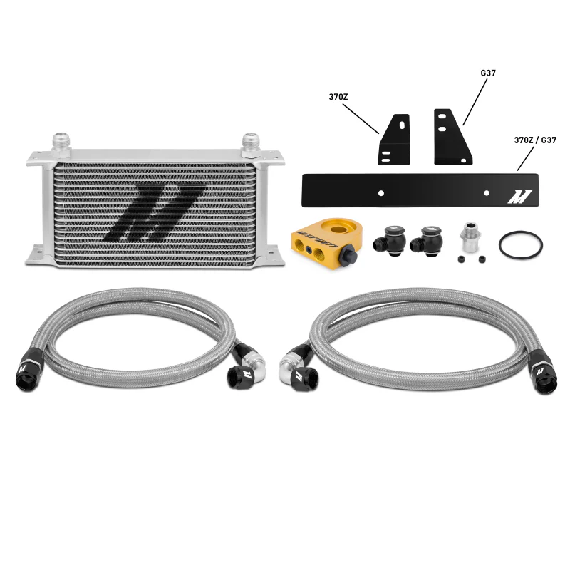 Mishimoto 09-12 Nissan 370Z / 08-12 Infiniti G37 (Coupe Only) Thermostatic Oil Cooler Kit - Image 4