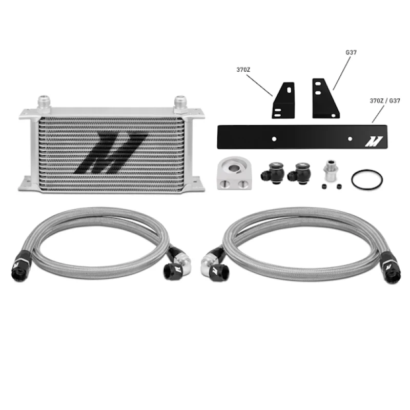 Mishimoto 09+ Nissan 370Z / 08+ Infiniti G37 (Coupe Only) Oil Cooler Kit - Image 13