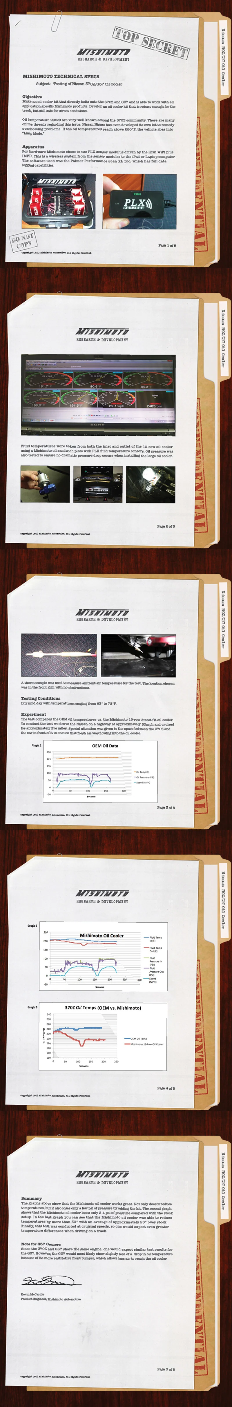 Mishimoto 09+ Nissan 370Z / 08+ Infiniti G37 (Coupe Only) Oil Cooler Kit - Image 15