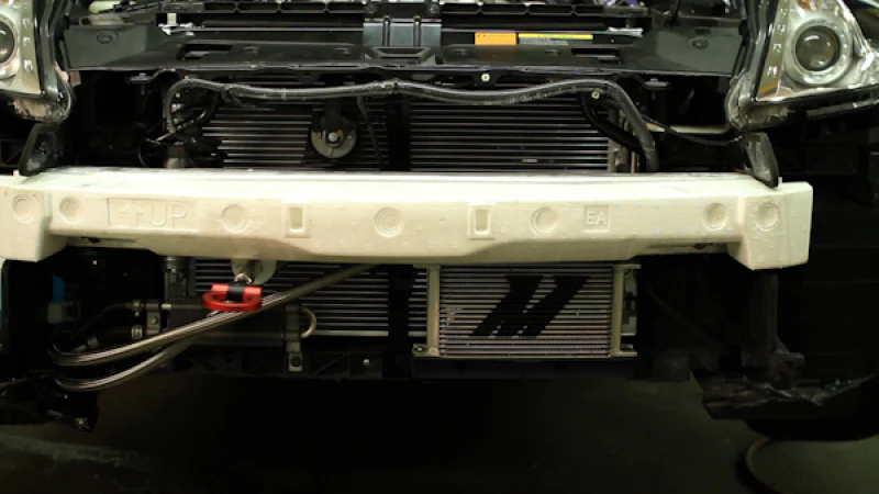 Mishimoto 09+ Nissan 370Z / 08+ Infiniti G37 (Coupe Only) Oil Cooler Kit - Black - Image 19