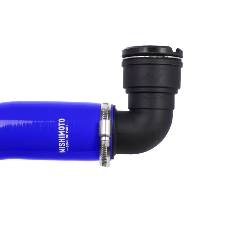 Mishimoto 10-14 Ford F-150 Raptor 6.2L V8 Blue Silicone Radiator Hose Kit - Image 7