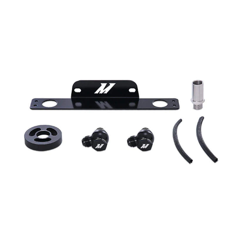 Mishimoto 10-15 Chevrolet Camaro SS Thermostatic Oil Cooler Kit - Black - Image 7