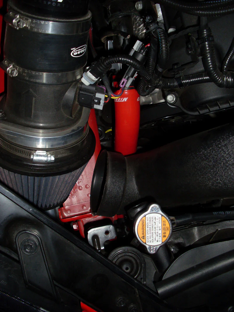 Mishimoto 10+ Hyundai Genesis Coupe V6 Red Silicone Hose Kit - Image 11