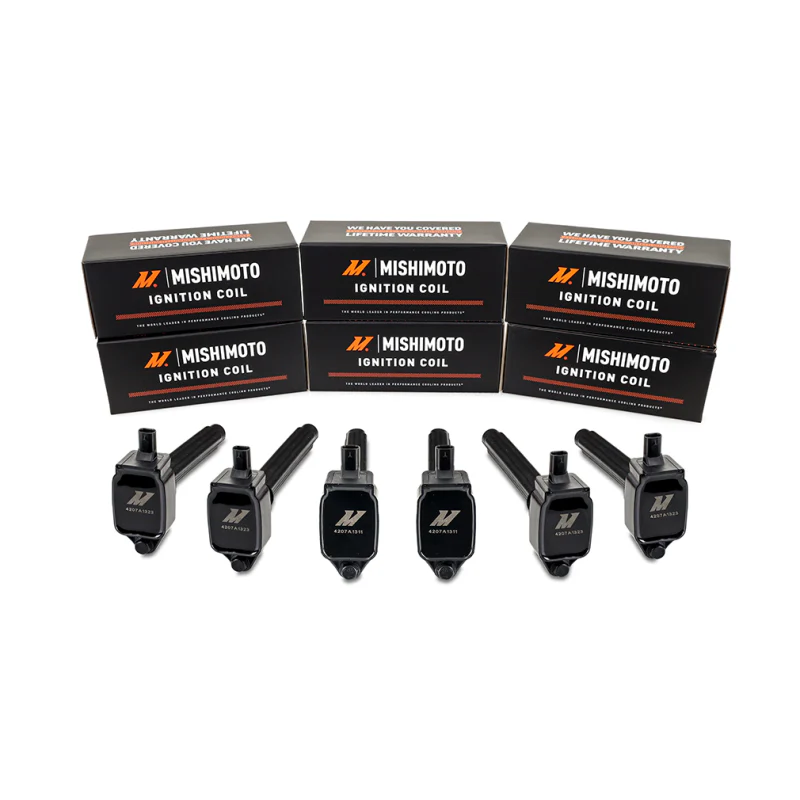 Mishimoto 12-18 Jeep Wrangler 3.6L Six Cylinder Ignition Coil Set - Image 3