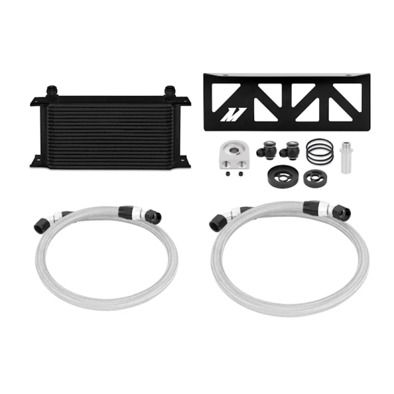 Mishimoto 13+ Subaru BRZ / 13+ Scion FR-S Oil Cooler Kit - Silver - Image 19