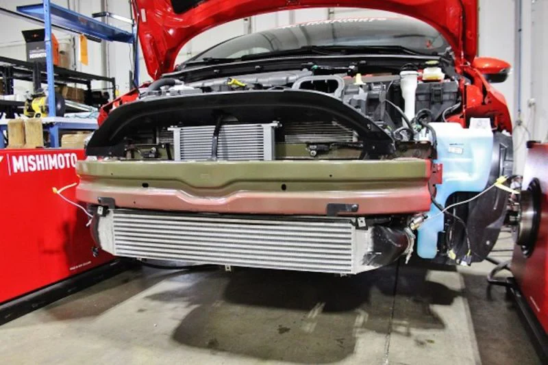 Mishimoto 14-16 Ford Fiesta ST 1.6L Performance Intercooler (Silver) - Image 6