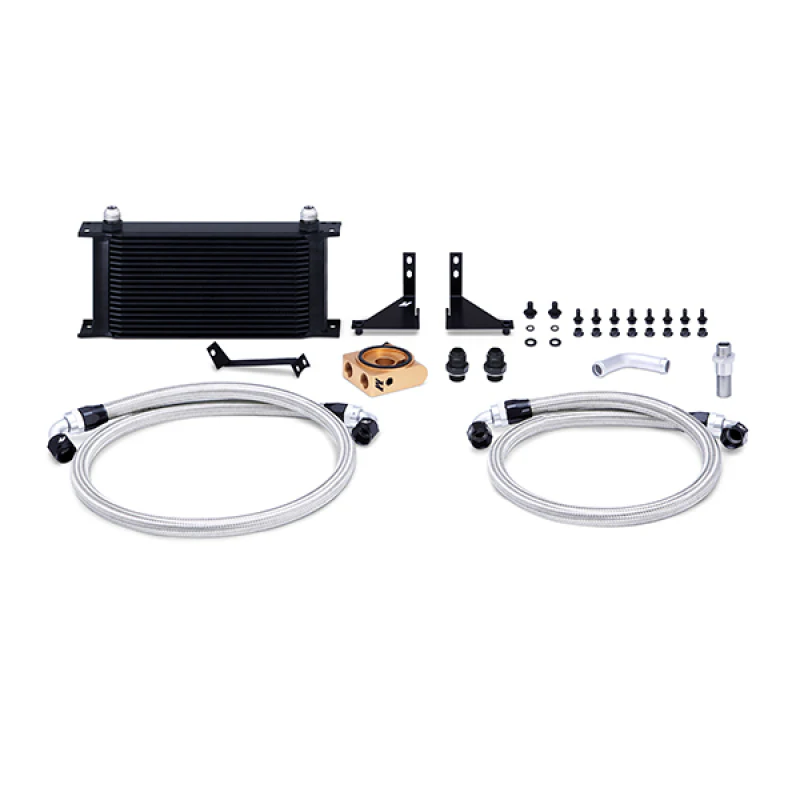 Mishimoto 14-16 Ford Fiesta ST Thermostatic Oil Cooler Kit - Black - Image 3