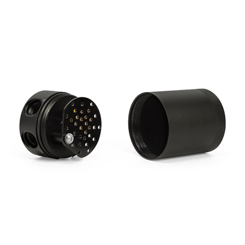 Mishimoto 15-16 Ford F-150 EcoBoost 3.5L Baffled Oil Catch Can Kit - Black - Image 5