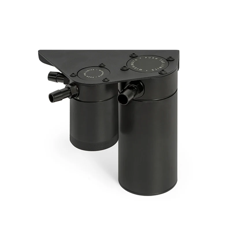 Mishimoto 15-16 Ford F-150 EcoBoost 3.5L Baffled Oil Catch Can Kit - Black - Image 6