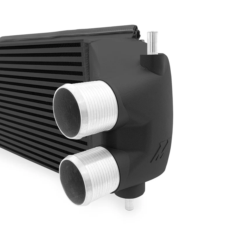 Mishimoto 15-16 Ford F-150 EcoBoost 3.5L Black Performance Intercooler Kit w/ Polished Pipes - Image 4