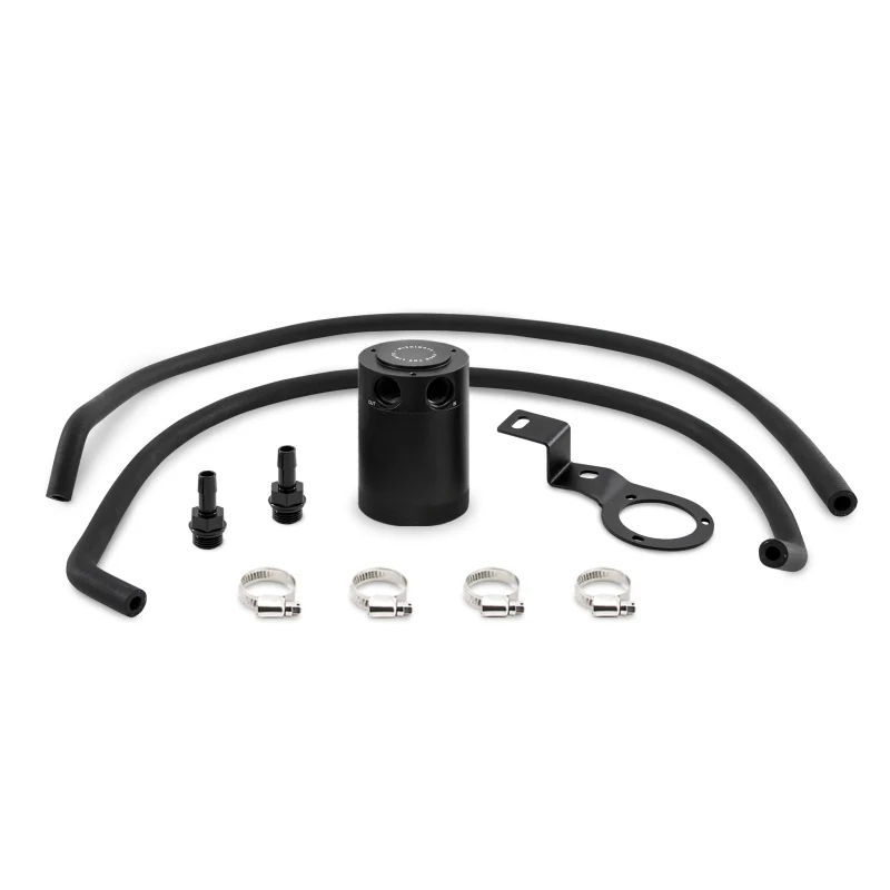 Mishimoto 15-16 Subaru WRX PVC Side Baffled Oil Catch Can - Black - Image 3