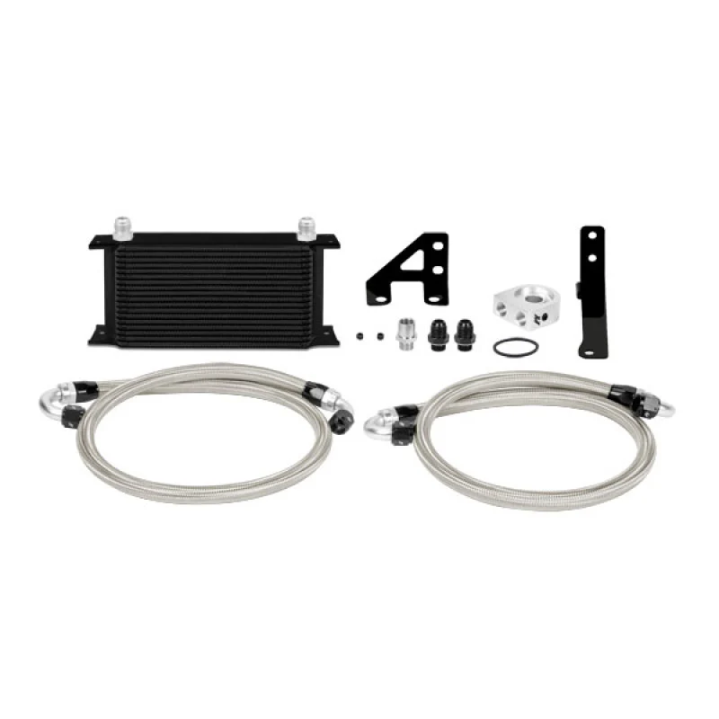 Mishimoto 15 Subaru STI Oil Cooler Kit - Silver - Image 11