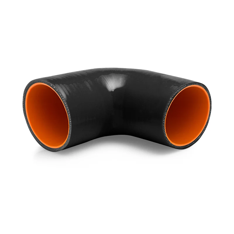 Mishimoto 2.25 Inch 90 Degree Coupler - Black - Image 2