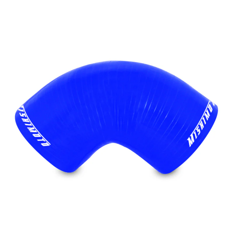 Mishimoto 2.5 Inch Blue 90 Degree Coupler - Image 3