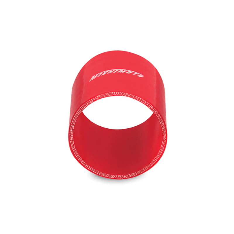 Mishimoto 2.5 Inch Red Straight Coupler - Image 3