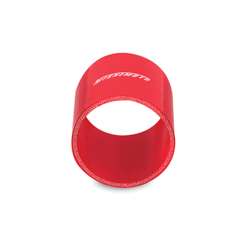 Mishimoto 2.5 Inch Red Straight Coupler - Image 6