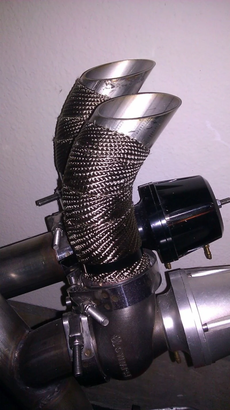 Mishimoto 2 inch x 35 feet Heat Wrap with Stainless Locking Tie Set - Image 16