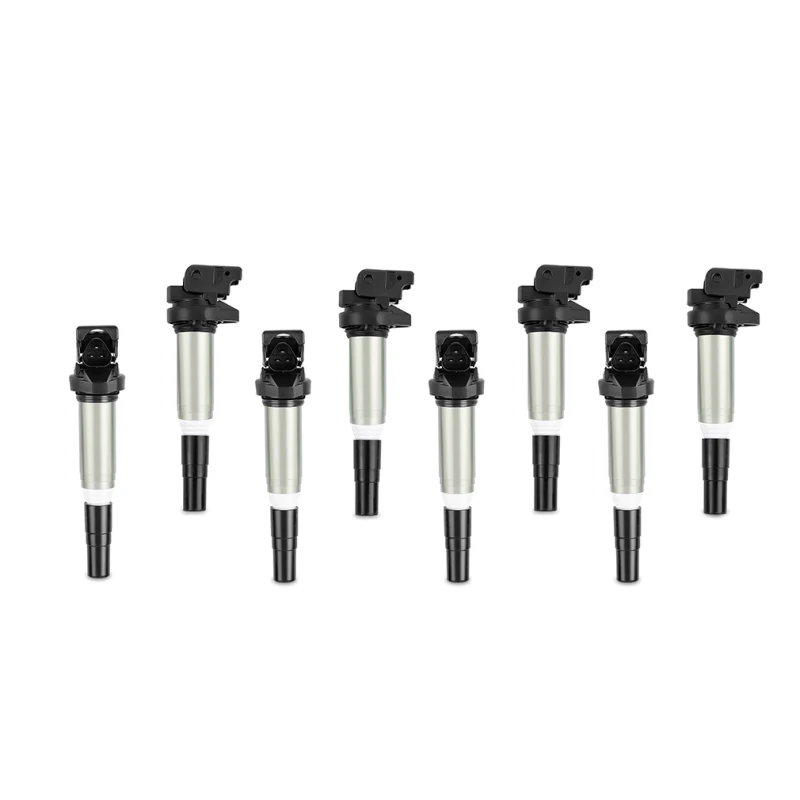 Mishimoto 2002+ BMW M54/N20/N52/N54/N55/N62/S54/S62 Eight Cylinder Ignition Coil Set of 8 - Image 2