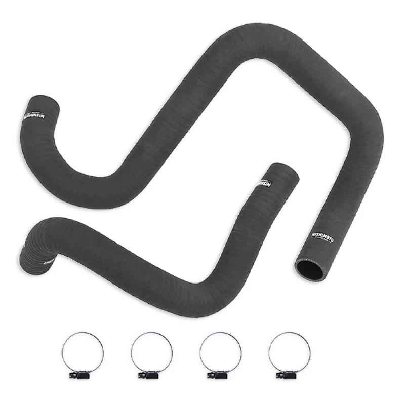 Mishimoto 2012+ Jeep Wrangler 6cyl Matte Black Silicone Hose Kit - Image 2