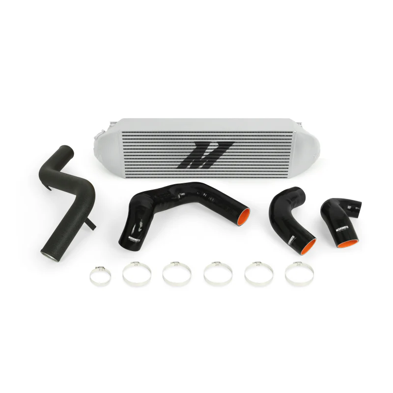 Mishimoto 2013+ Ford Focus ST Silver Intercooler w/ Black Pipes - Image 2